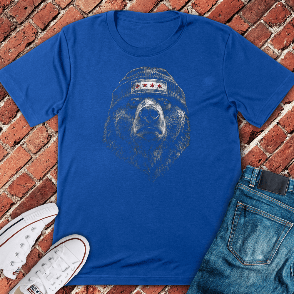 Chi Town Bear T-Shirt - Royal