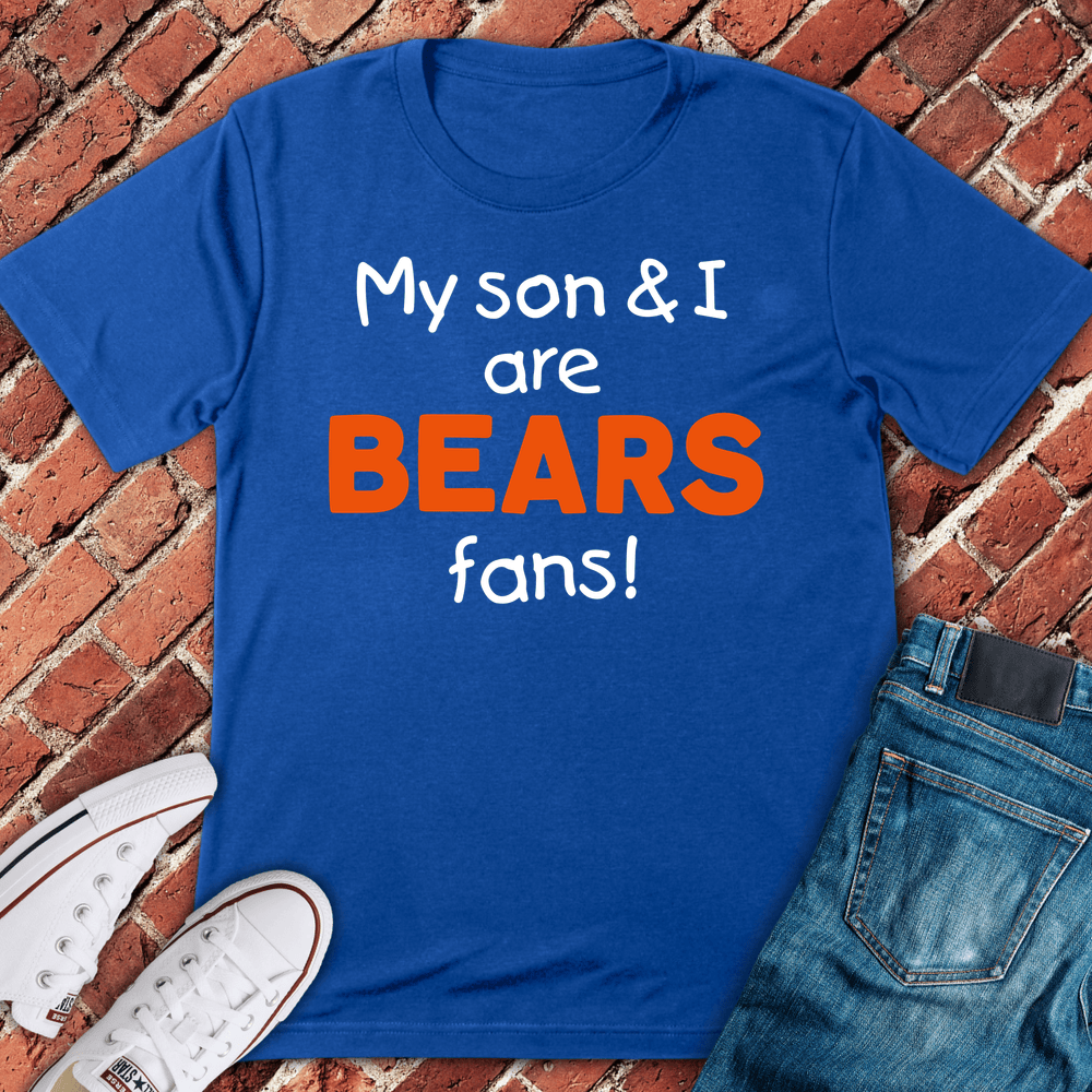 Bears Boy Dad T-Shirt - Royal
