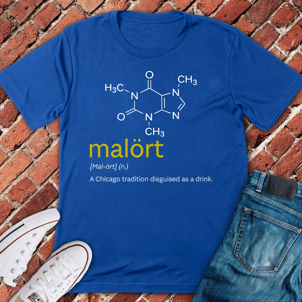 Malort Molecule T-Shirt - Royal