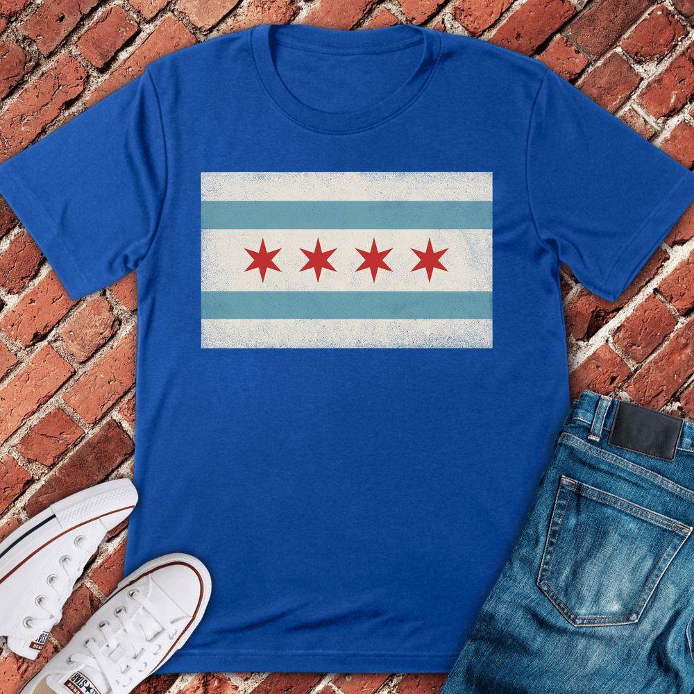 Four Star Chicago T-Shirt - Royal
