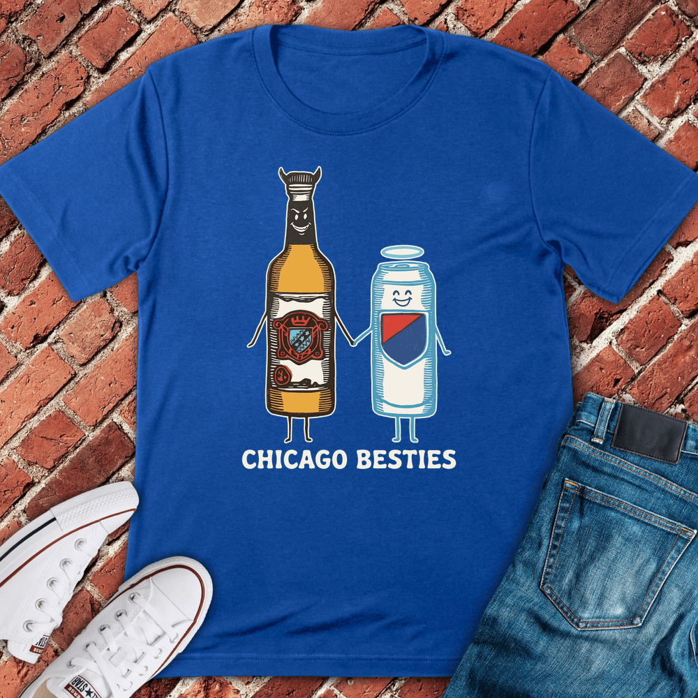 Chicago Besties T-Shirt - Royal