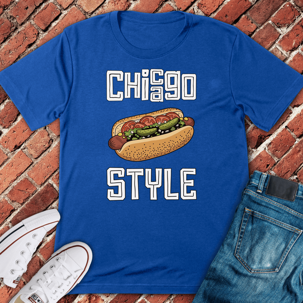 Chi Style Dog T-Shirt - Royal