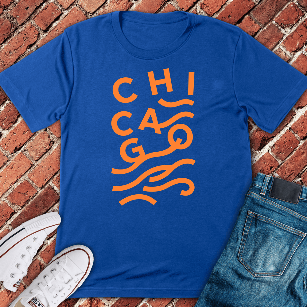 Chicago Flow T-Shirt - Royal