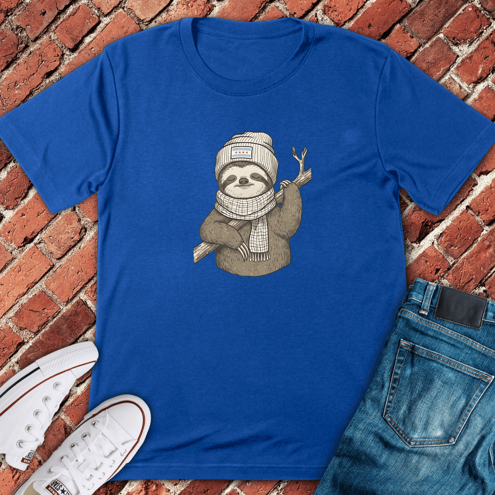 Cozy Sloth Vibes T-Shirt - Royal