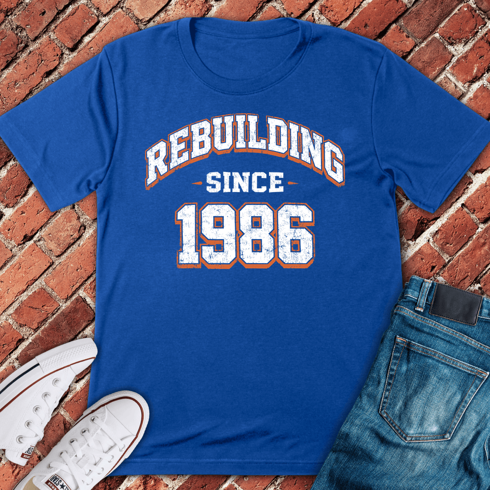 Rebuilding 1986 T-Shirt - Royal