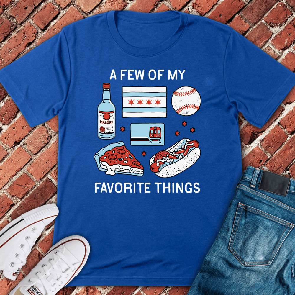 Chicago Favorites T-Shirt - Royal