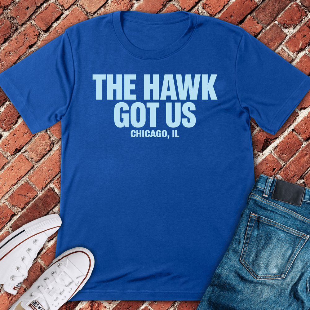 Hawk Got Us T-Shirt - Royal