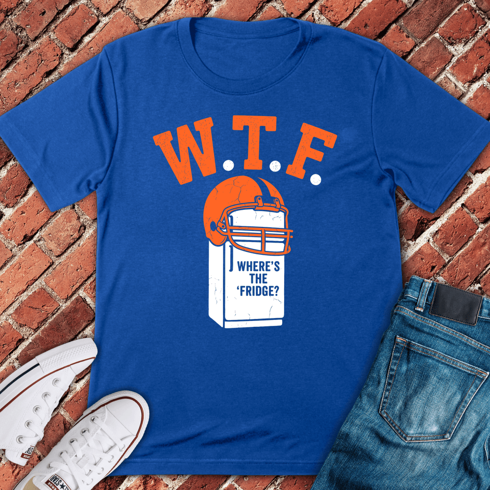 Wtf Fridge Hunt T-Shirt - Royal