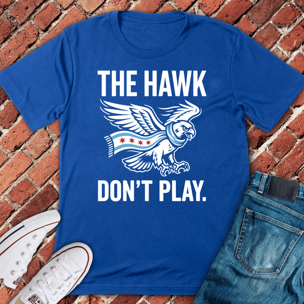 Windy City Hawk T-Shirt - Royal