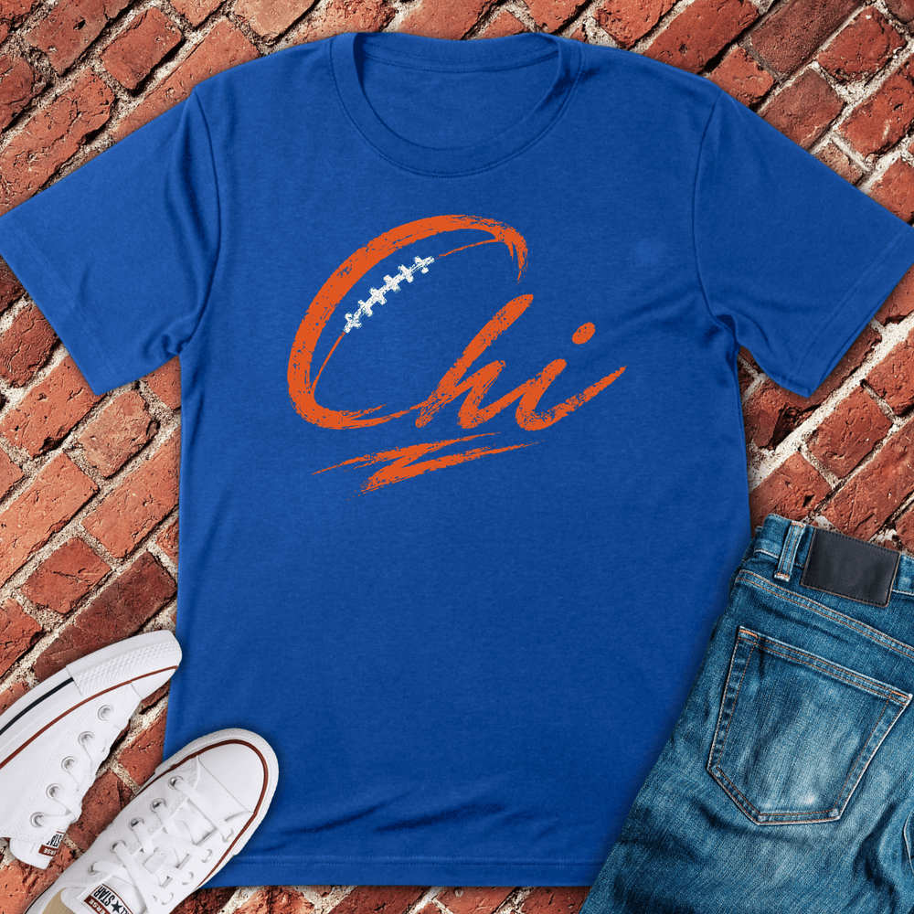 Chi Gridiron T-Shirt - Royal