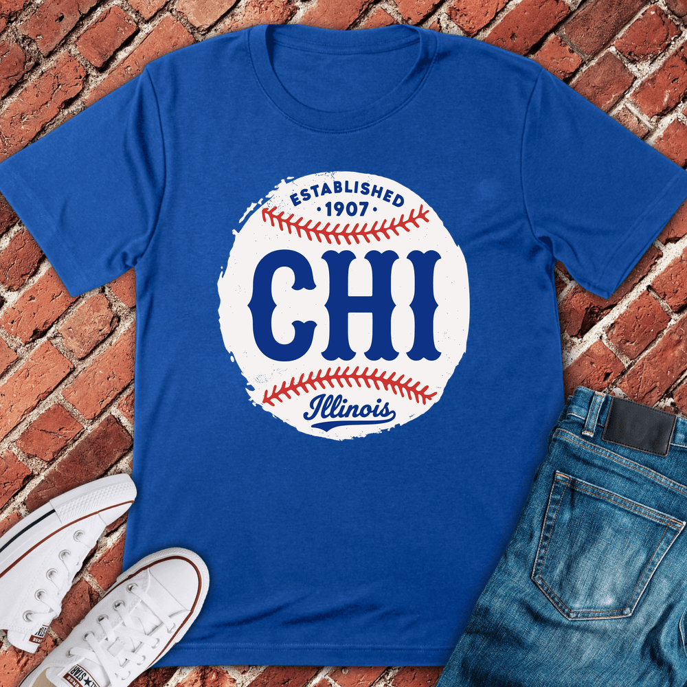 Chicago Established 1907 T-Shirt - Royal