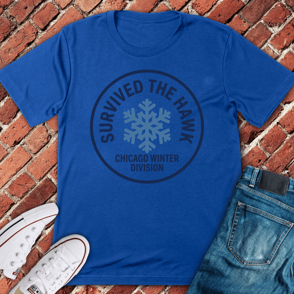 Survived The Hawk T-Shirt - Royal