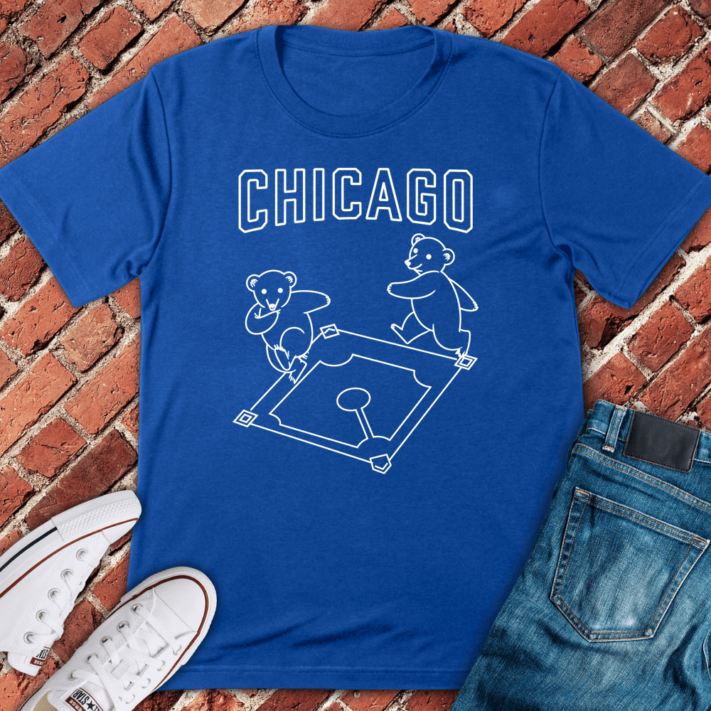 Chicago Bear Jig T-Shirt - Royal