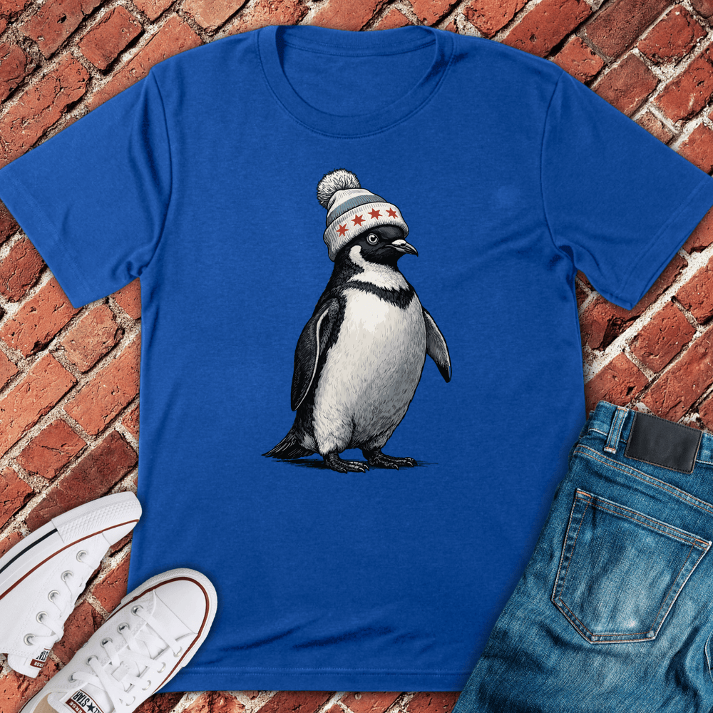 Chi Flag Penguin T-Shirt - Royal