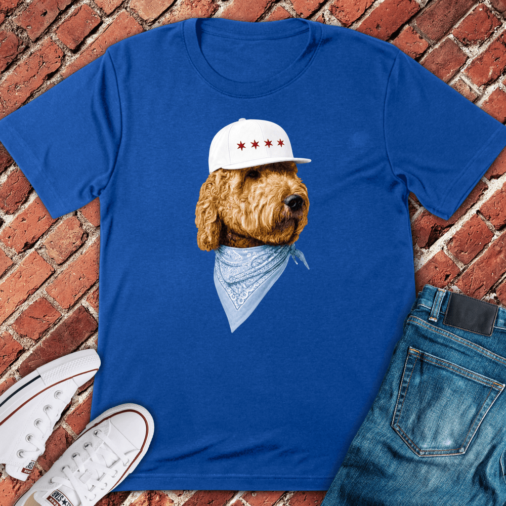 Four Star Pup T-Shirt - Royal