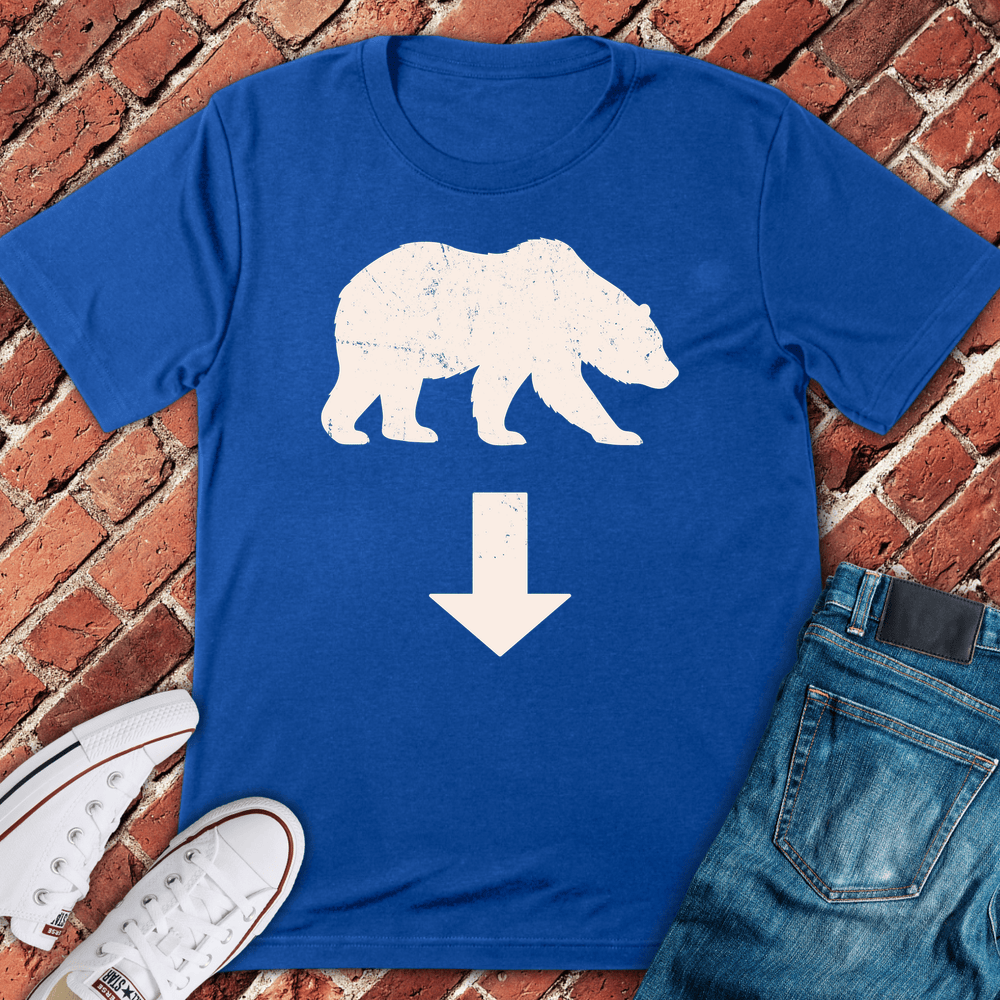 Bear Down T-Shirt - Royal