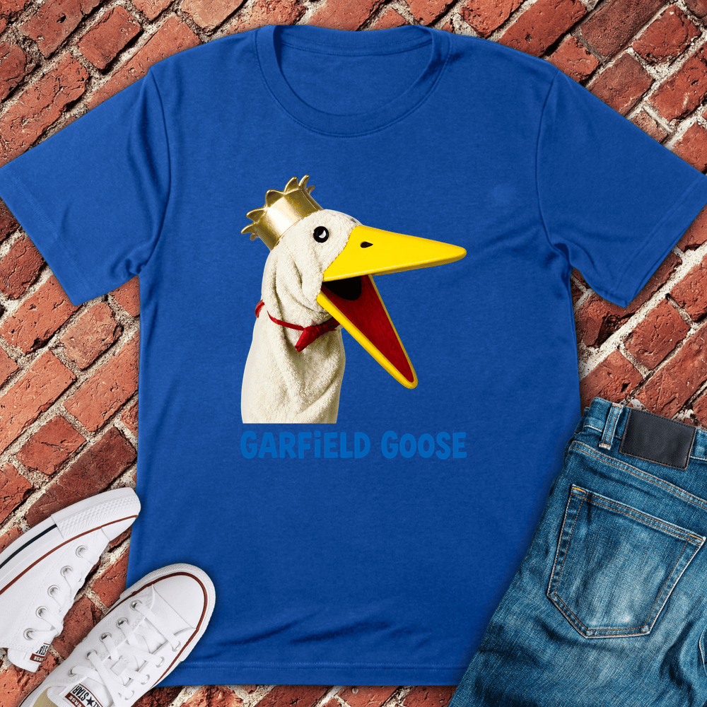 Goose Crown T-Shirt - Royal