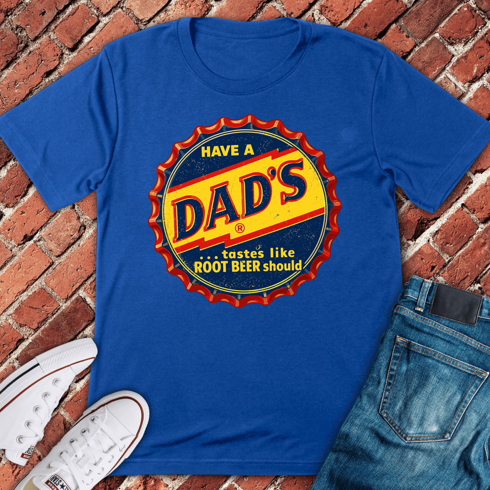Root Beer Dad T-Shirt - Royal