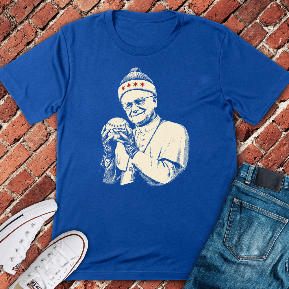 Softball Pope T-Shirt - Royal