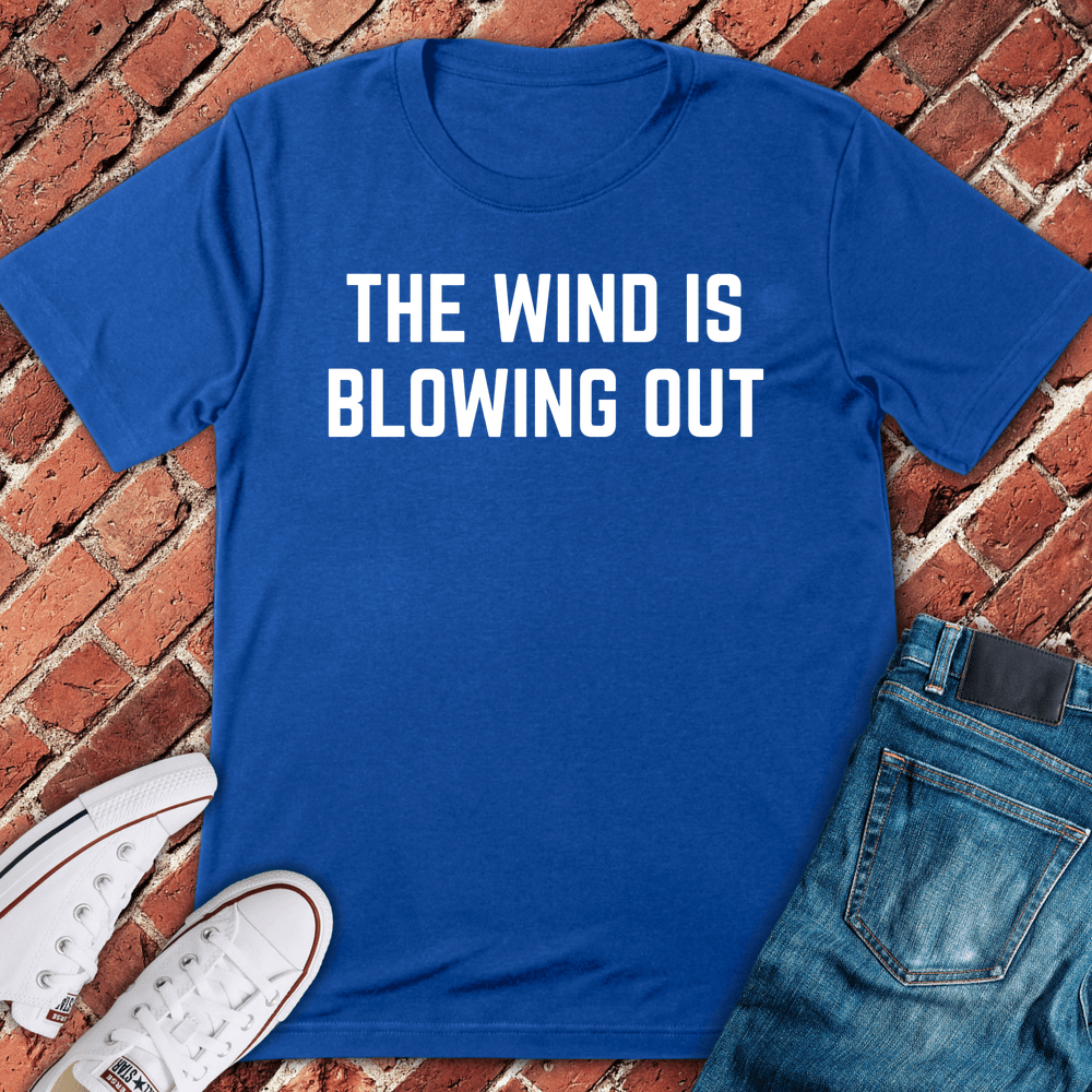 Wind Is Blowing T-Shirt - Royal
