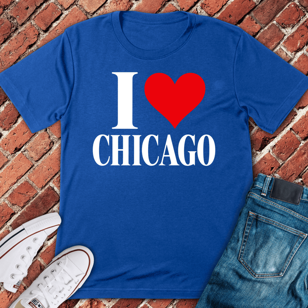 I Love Chicago T-Shirt - Royal