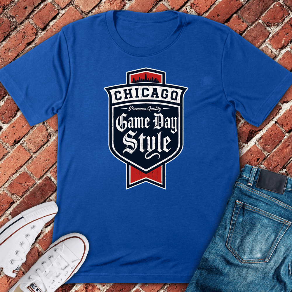 Chicago Game Day T-Shirt - Royal
