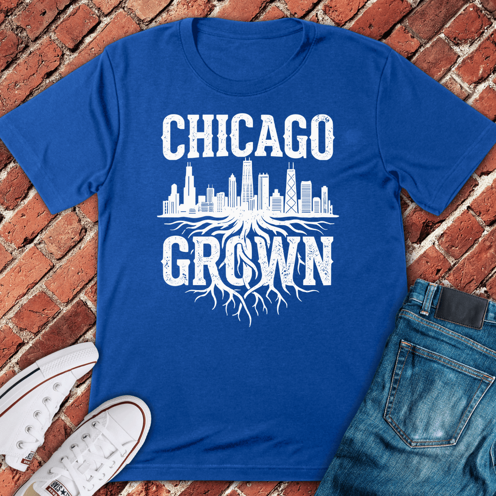 Chicago Grown T Shirt 2 - Royal