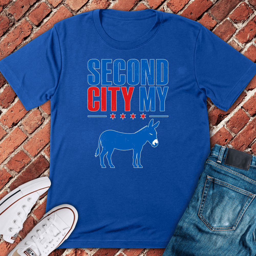 Second City Dem T-Shirt - Royal