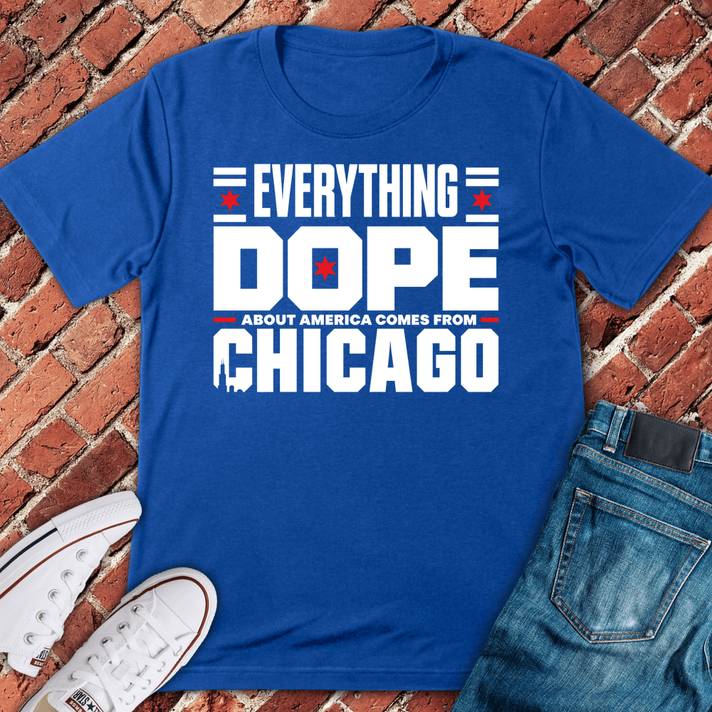Dope Chicago T-Shirt - Royal