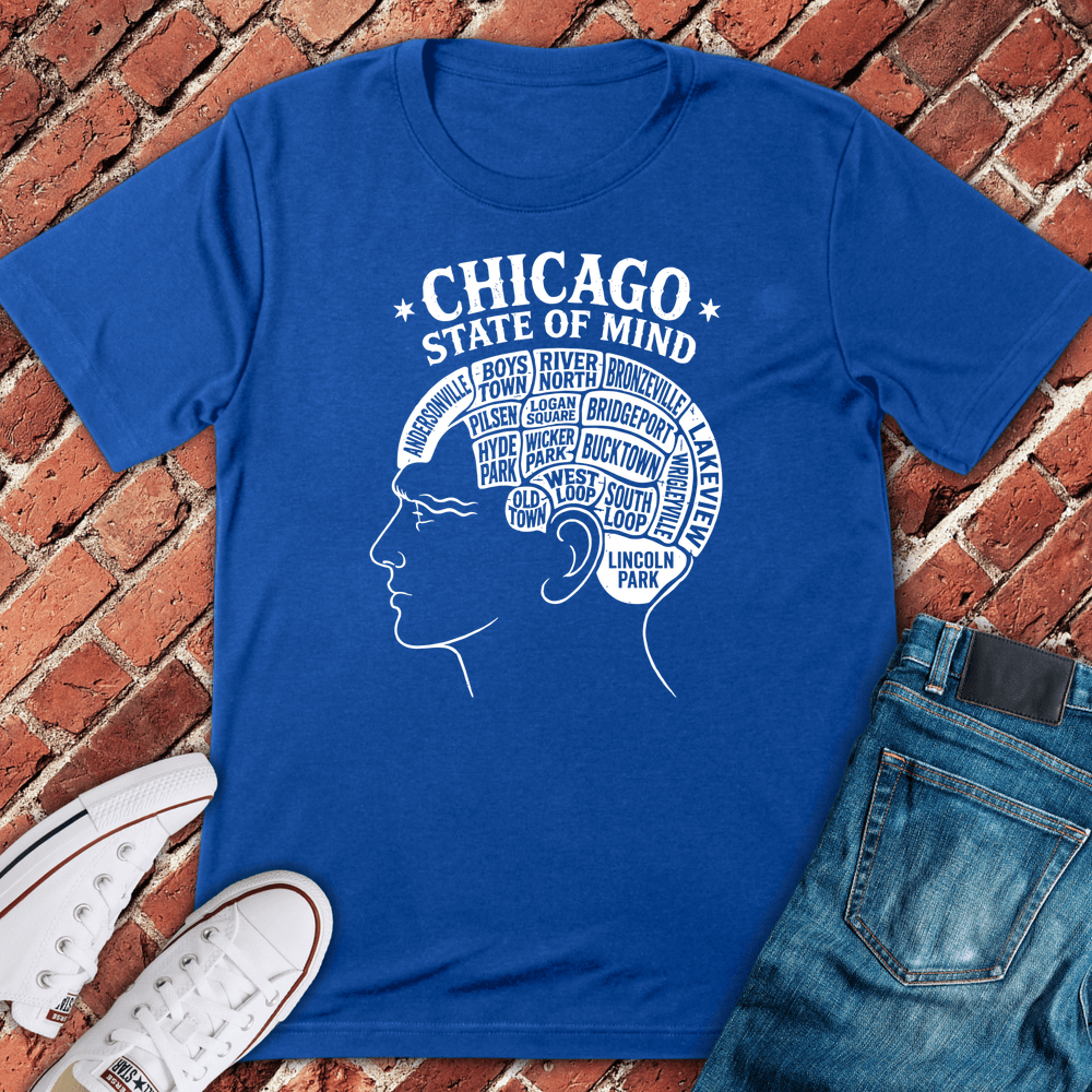 Chi State Of Mind T-Shirt - Royal