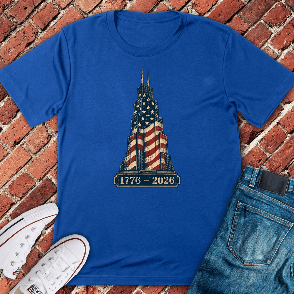 Chi Tower 250 T-Shirt - Royal