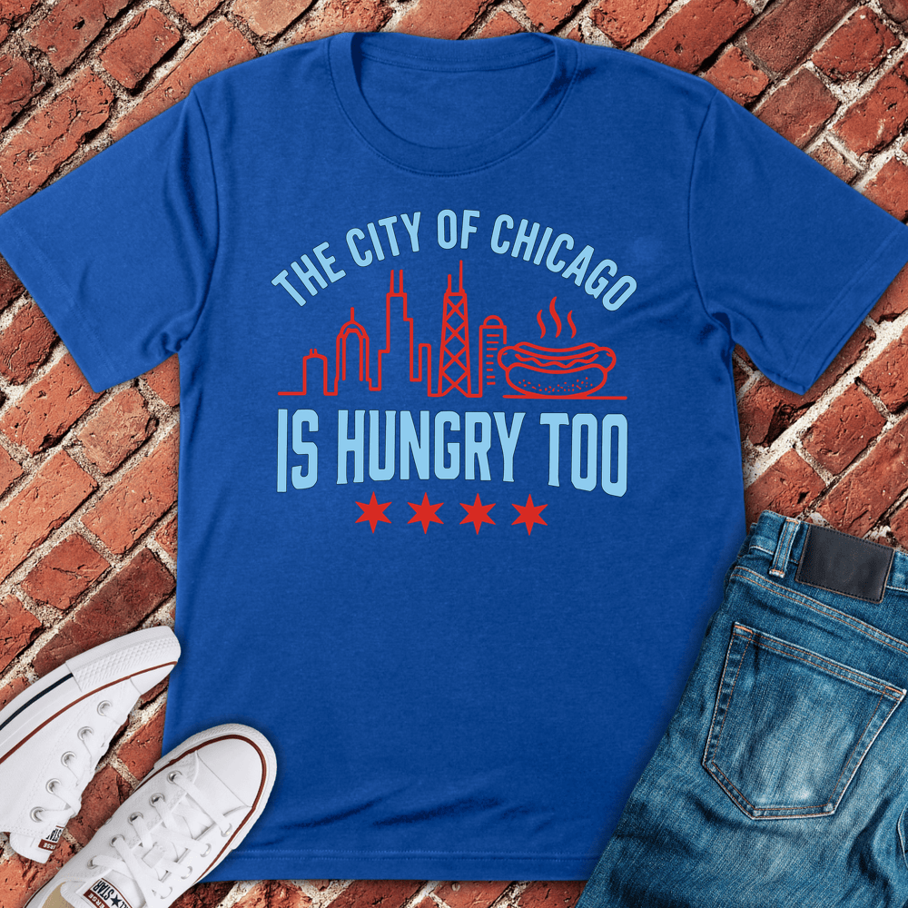 Hungry Chicago T-Shirt - Royal