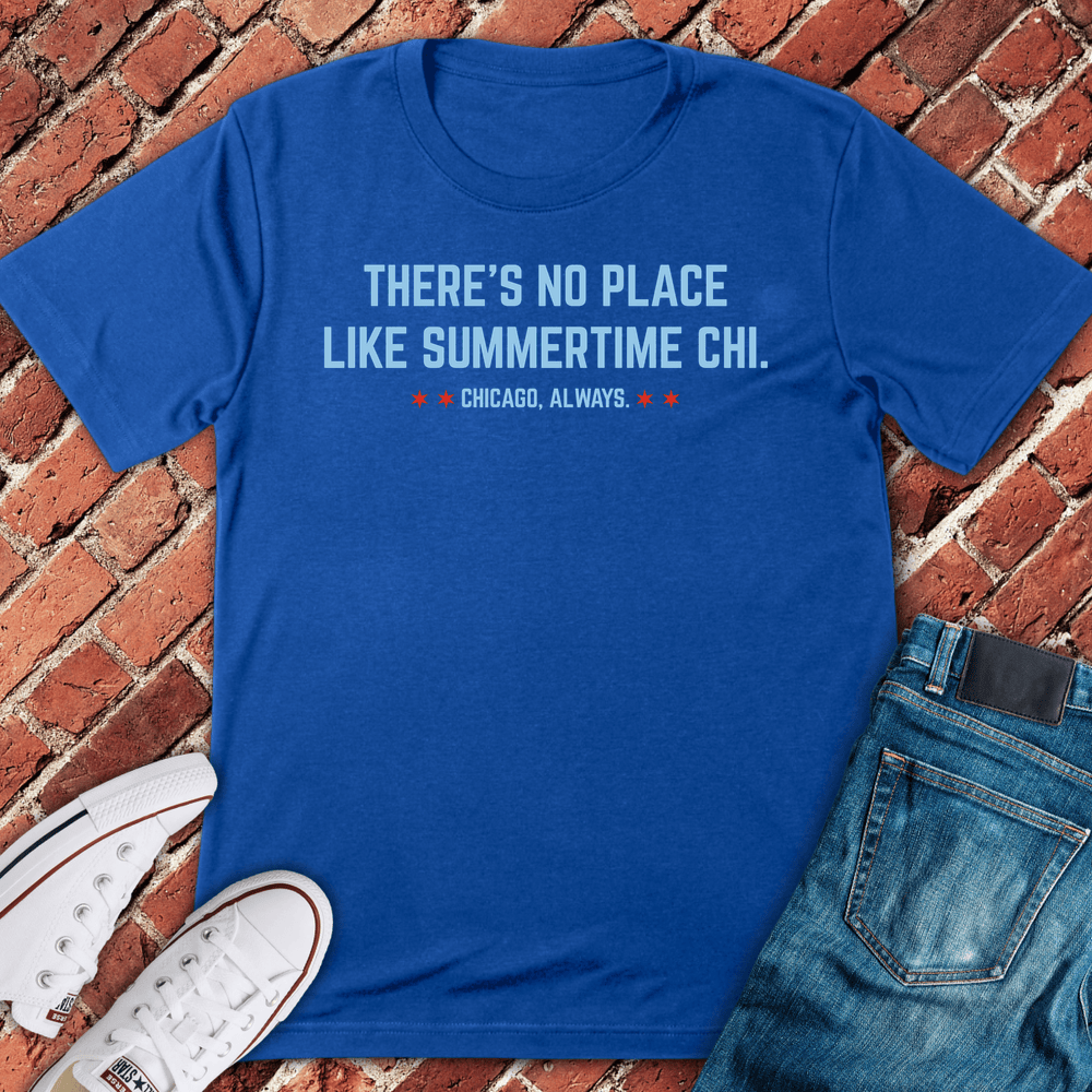 Chicago Summertime T-Shirt - Royal