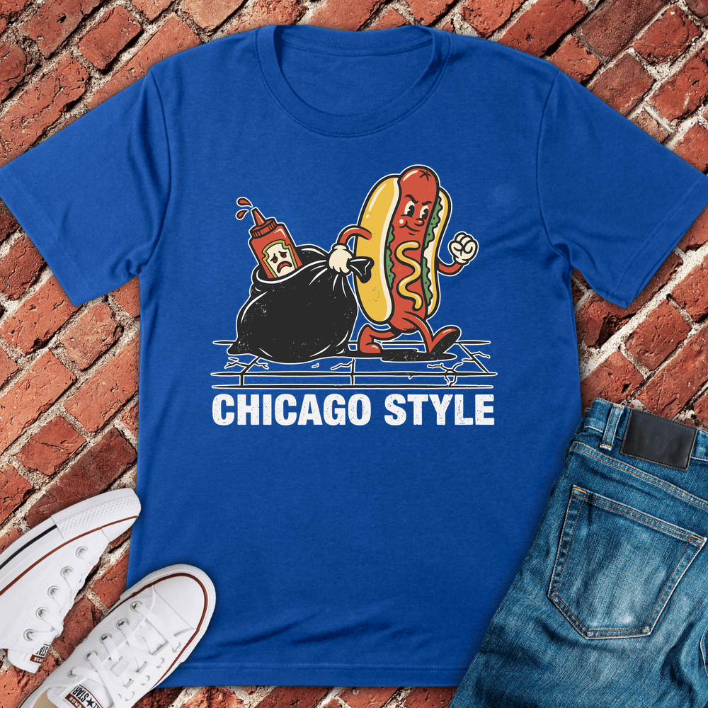 No Ketchup Chi T-Shirt - Royal