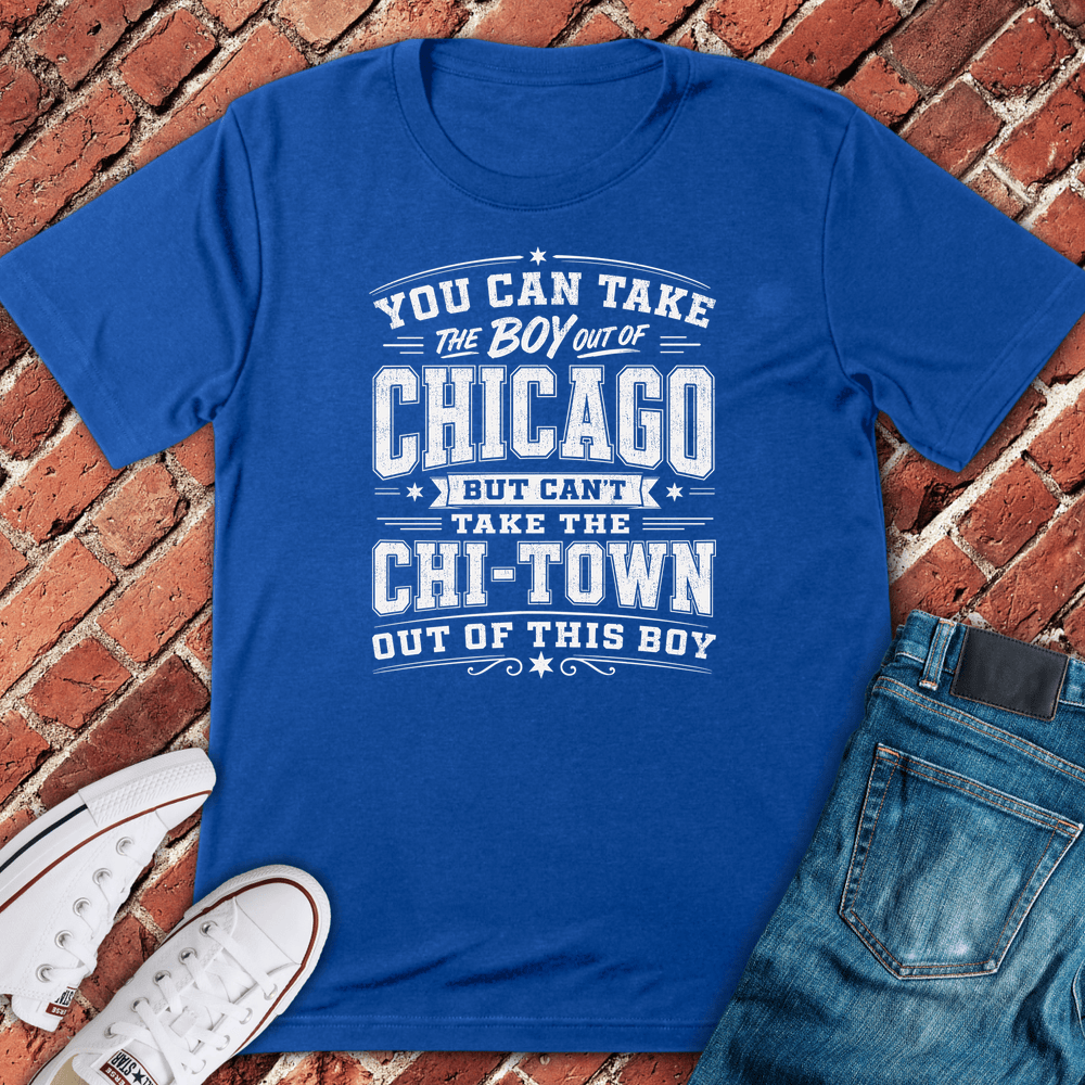 Chi Town Heart T-Shirt - Royal
