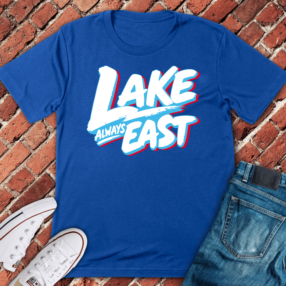 Lake Always East T-Shirt - Royal