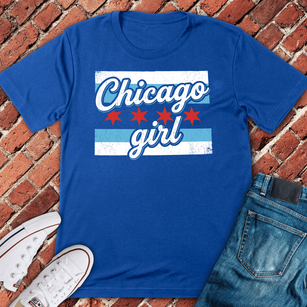 Chi City Girl T-Shirt - Royal