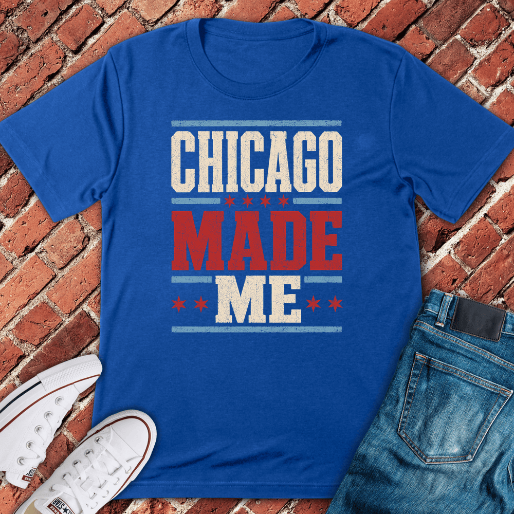 Chicago Made Me T-Shirt - Royal