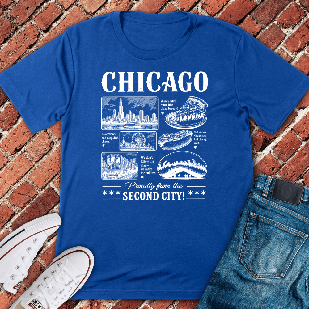 Second City T-Shirt - Royal