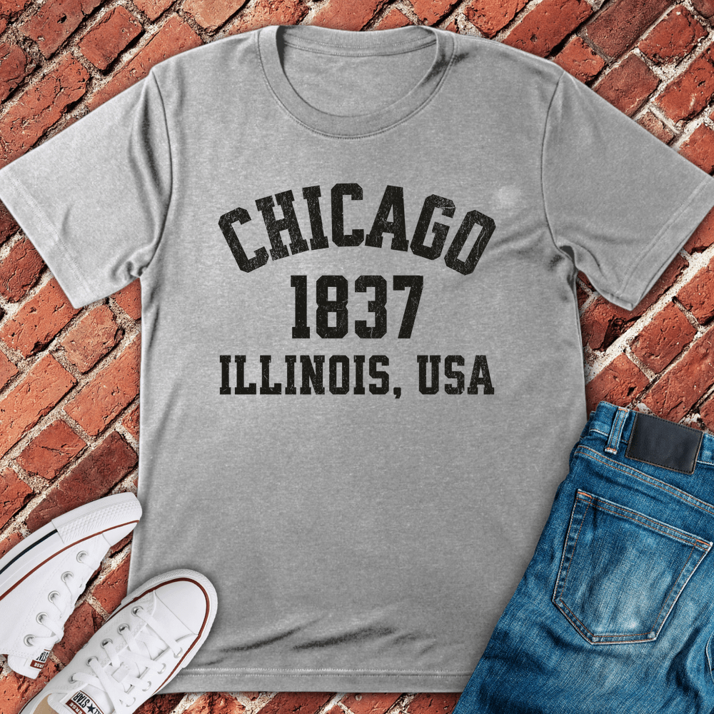 Chicago City Of Chicago Incorporation 1 - Sport Grey