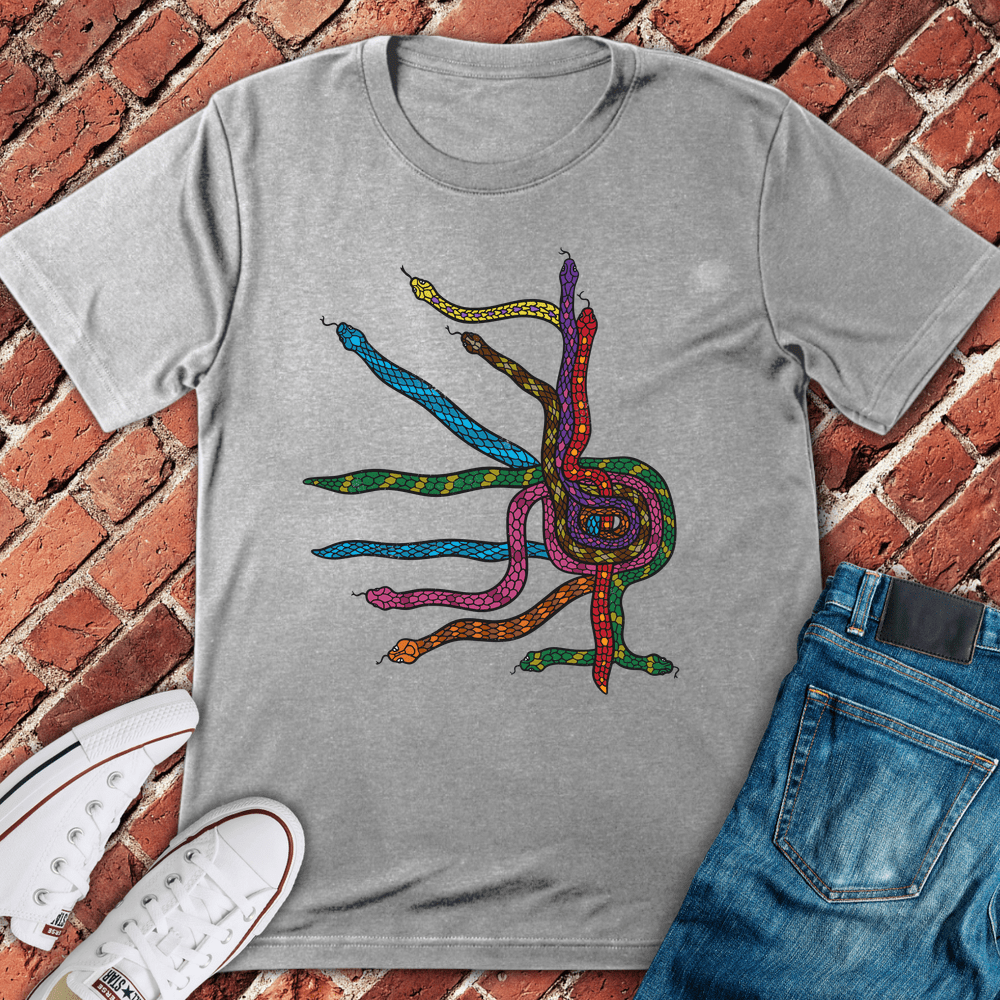 CTA Snakes T-Shirt - Sport Grey
