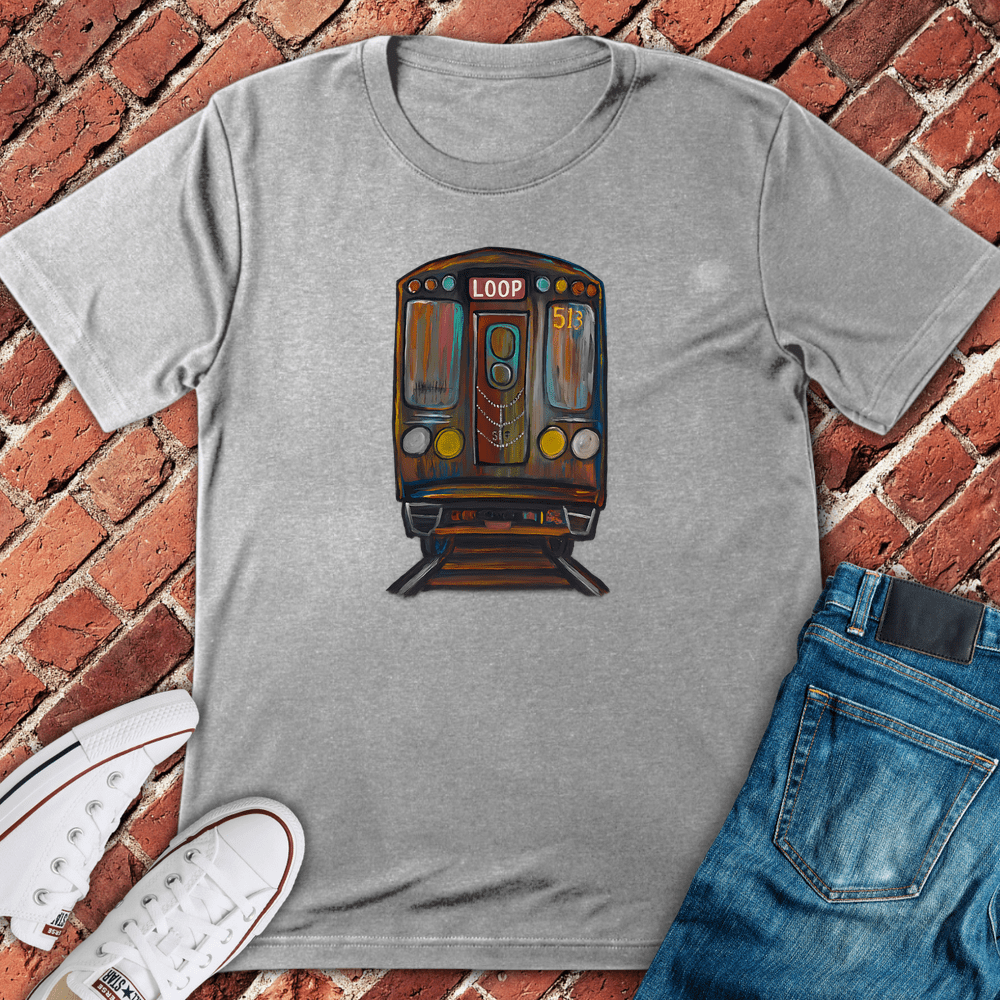 Loop Train T-Shirt - Sport Grey