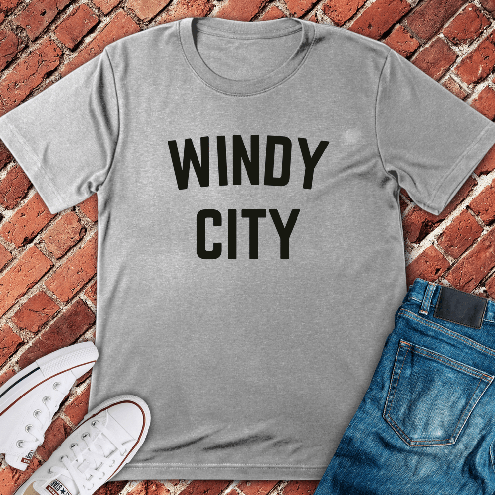 Windy City T-Shirt - Sport Grey
