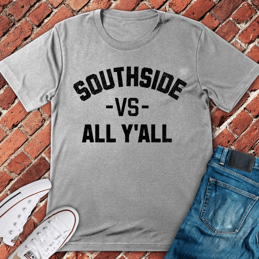 Southside Vs Y'All T-Shirt - Sport Grey