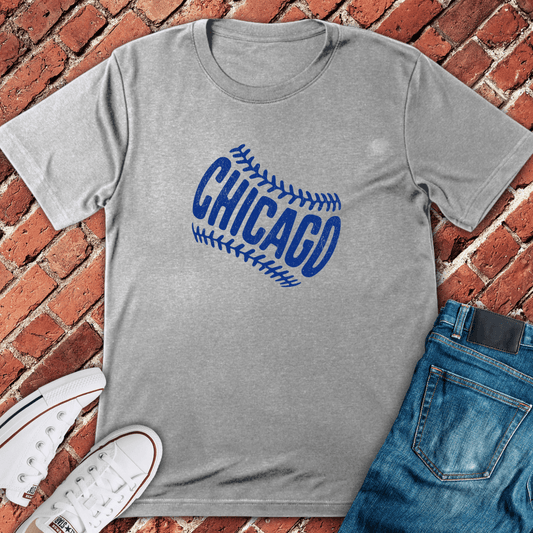 Baseball Stitch T-Shirt - Sport Grey