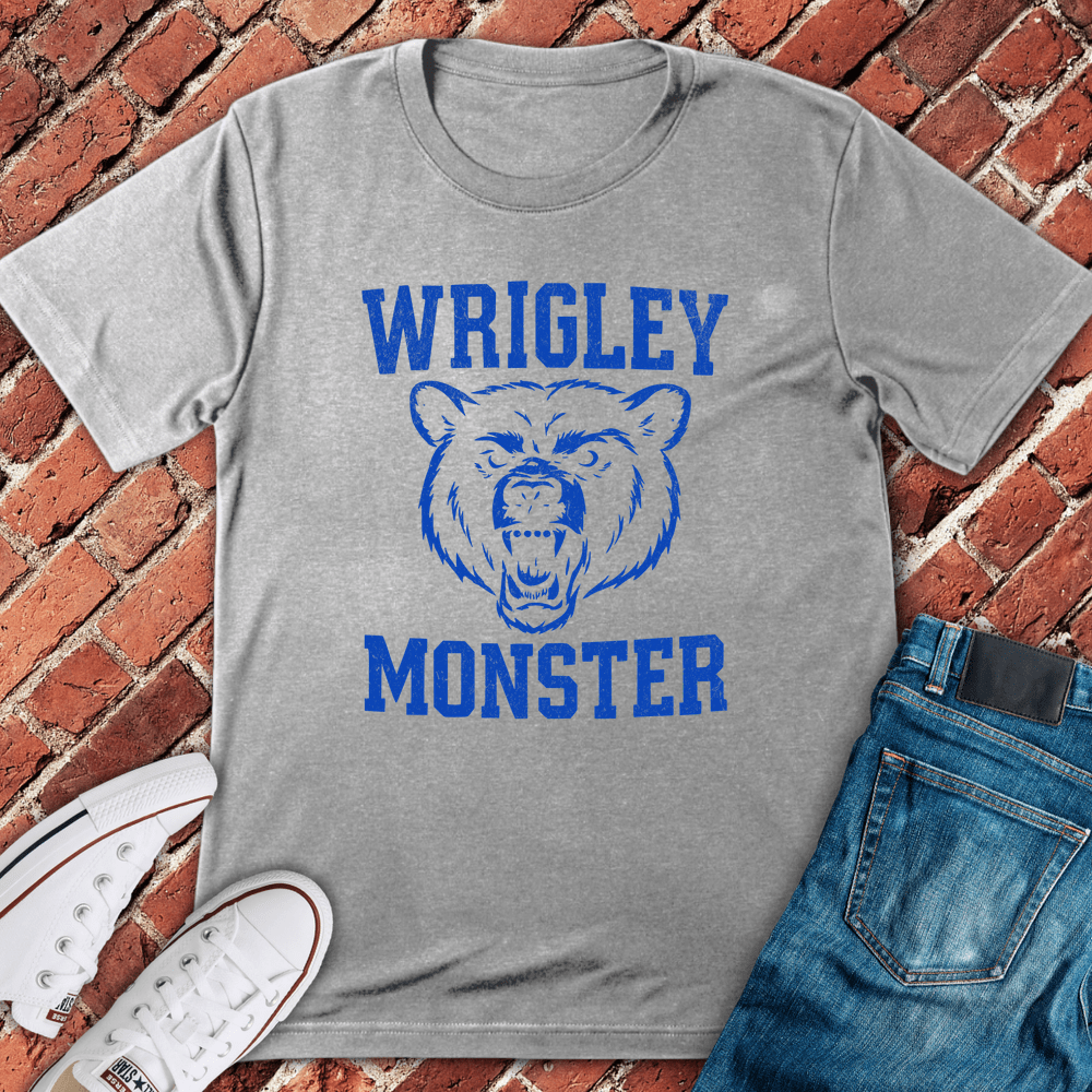 Wrigley Monster T-Shirt - Sport Grey