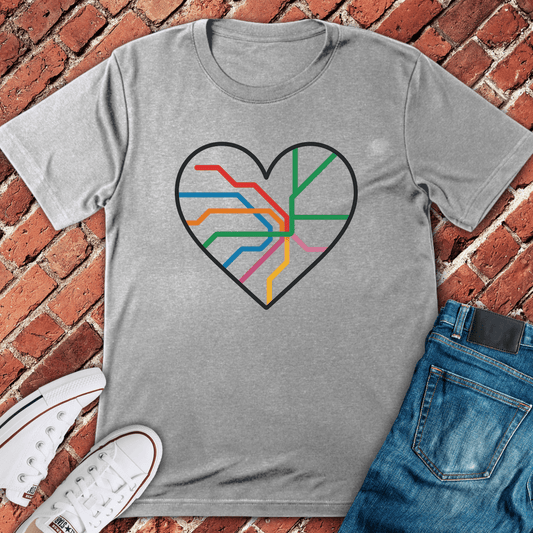 Heart of Transit T-Shirt - Sport Grey