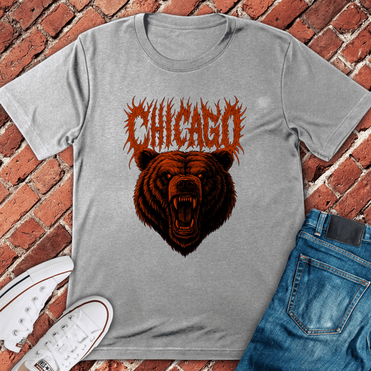Fierce Chicago T-Shirt - Sport Grey