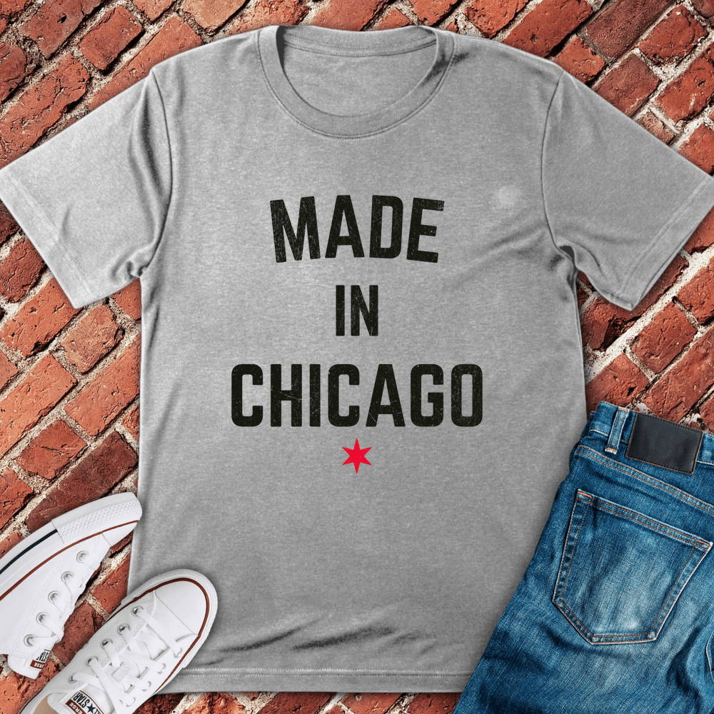 Made In Chicago T-Shirt - Sport Grey