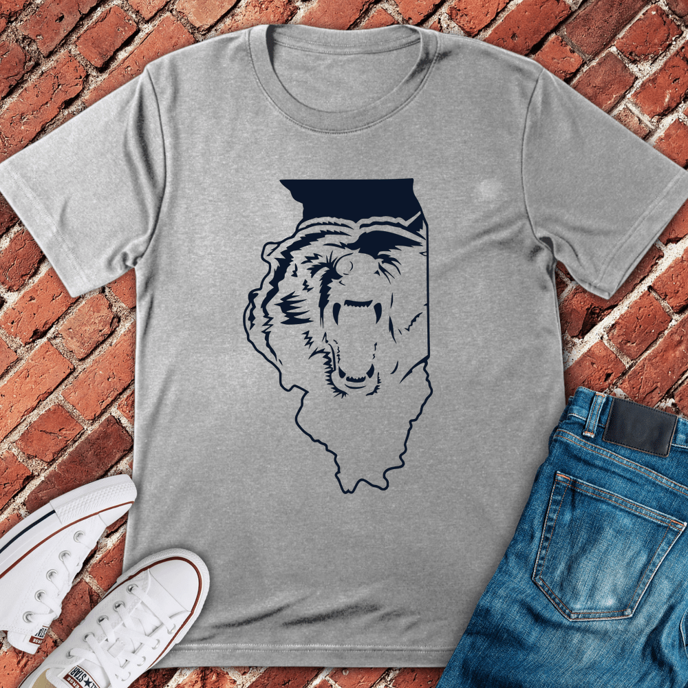 Bear Territory T-Shirt - Sport Grey